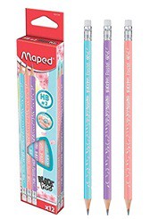 lápiz Maped pastel con goma