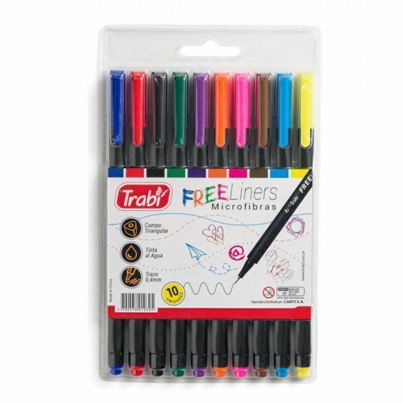 microfibras Trabi x 10