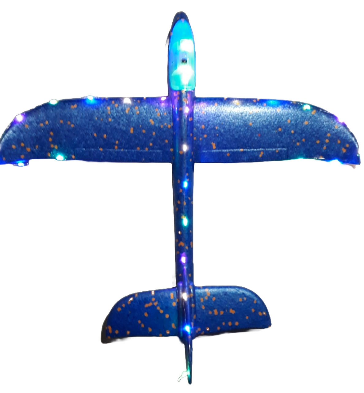 avión telgopor luz led $7100